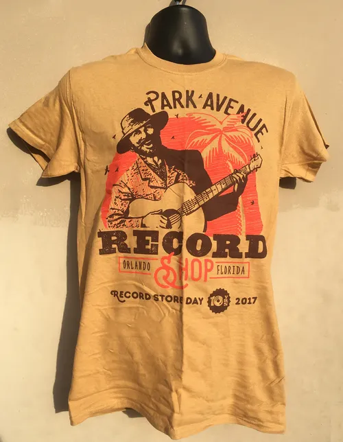 Park Ave CDs - RSD 2017 'Folk Singer' T-Shirt [Small]