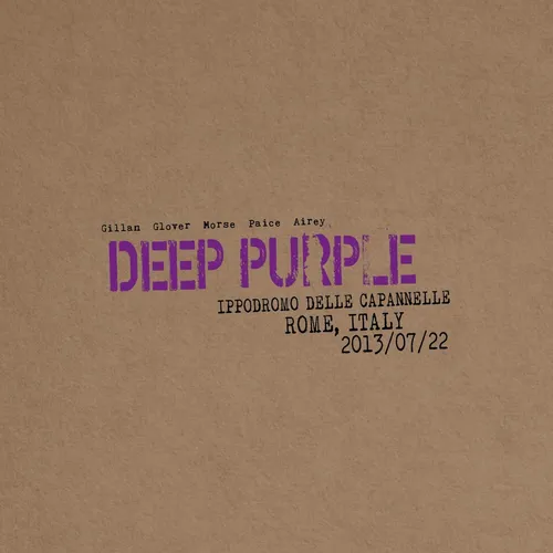 Deep Purple - Live In Rome 2013 vinyl record cover