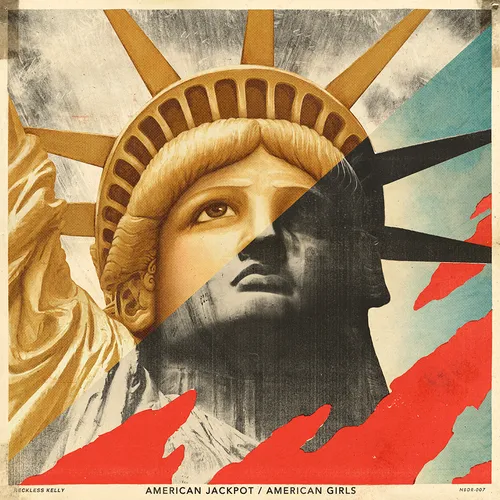 Reckless Kelly - American Jackpot / American Girls vinyl record cover