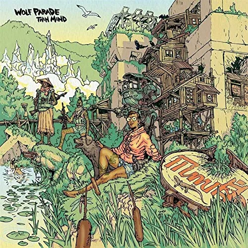 Wolf Parade - Thin Mind vinyl record cover
