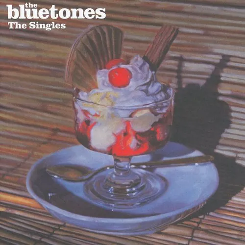 Bluetones - Singles (Blue) vinyl record cover