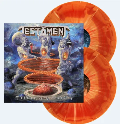 Testament - Titans Of Creation vinyl record cover
