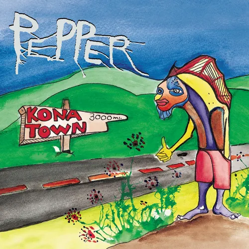 Pepper - Kona Town vinyl record cover