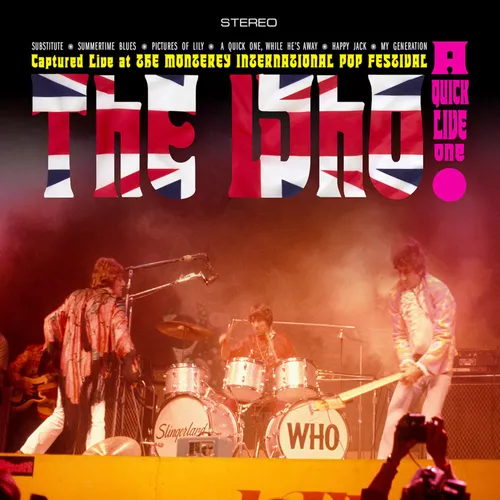 The Who - A Quick Live One vinyl record cover