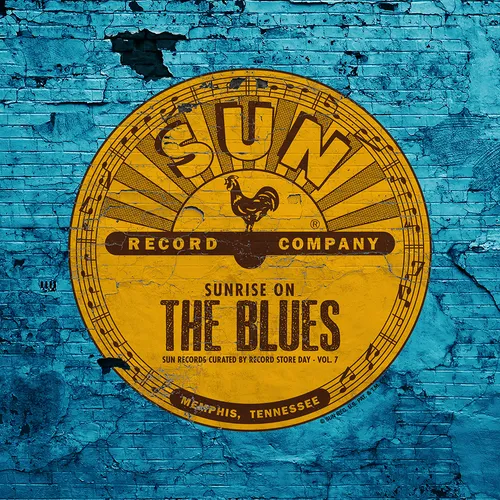Various Artists - Sunrise On The Blues: Sun Records Curated Vol. 7 vinyl record cover