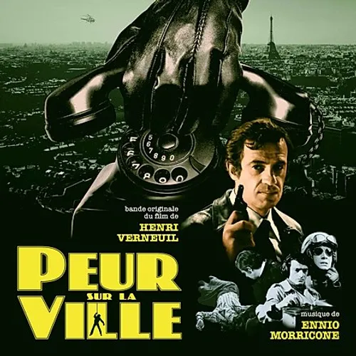Ennio Morricone - Peur Sur La Ville vinyl record cover