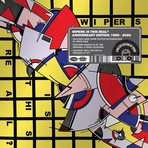 Wipers - Is This Real--Anniversary Edition [RSD Drops Aug 2020]