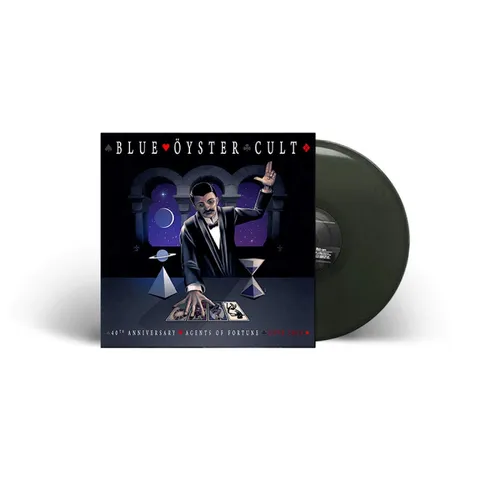 Blue Oyster Cult - 40th Anniversary - Agents Of Fortune - Live 2016 vinyl record cover