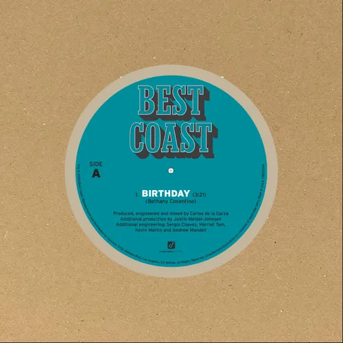 Best Coast - Thank You [Indie Exclusive Limited Edition 7in Single]