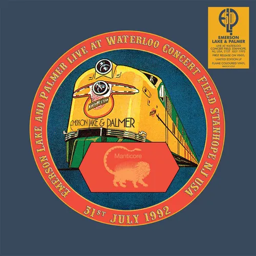 Emerson, Lake & Palmer - Live At Waterloo Field, Stanhope, New Jersey Usa [RSD Drops Aug 2020]