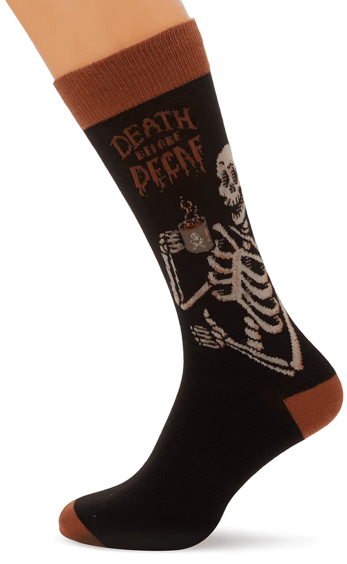 Socksmith - DEATH BEFORE DECAF [Mens 10-13]