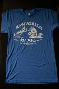 Armadillo Music - Armadillo T-Shirt - Blue