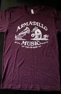 Armadillo Music - Armadillo T-Shirt - Red
