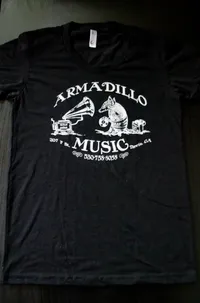Armadillo Music - Armadillo T-Shirt - Black