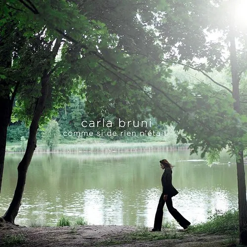 Carla Bruni - Comme Si De Rien N'etait vinyl record cover
