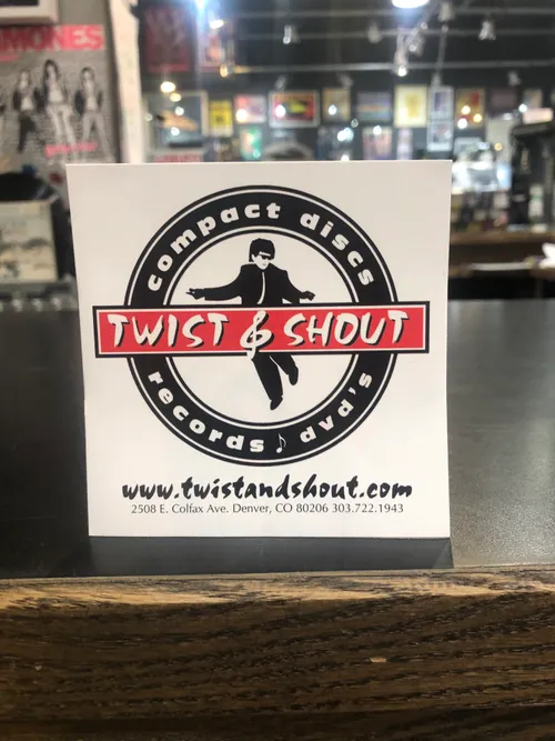 Twist & Shout Records - Twist & Shout Sticker (Classic Logo)
