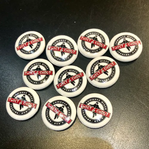 Twist & Shout Records - Twist & Shout Button (1 Inch)