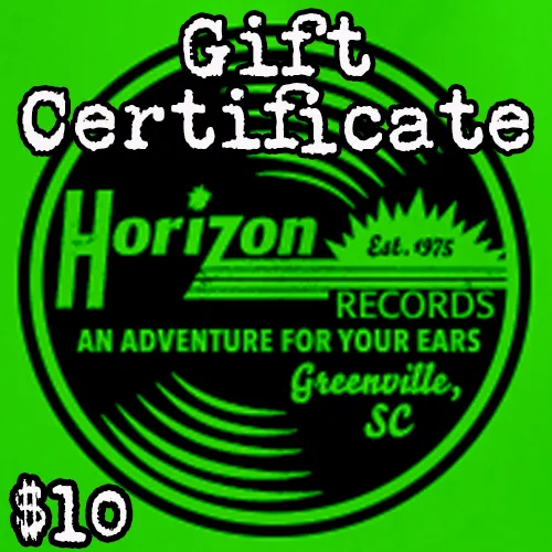  - $10 Gift Certificate