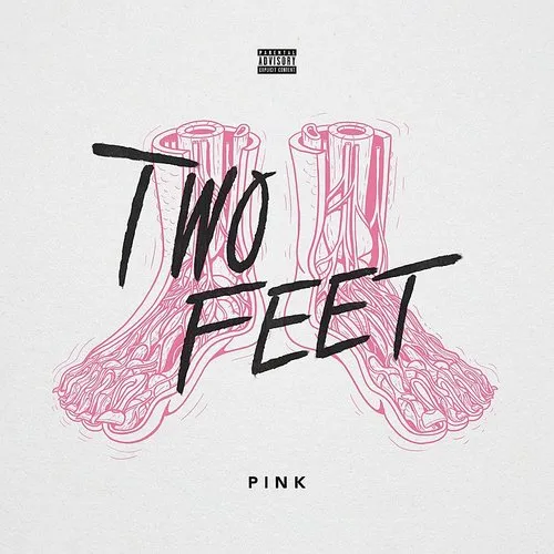 Two Feet - Pink vinyl record cover