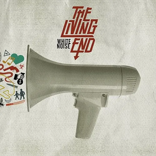 Living End - White Noise vinyl record cover