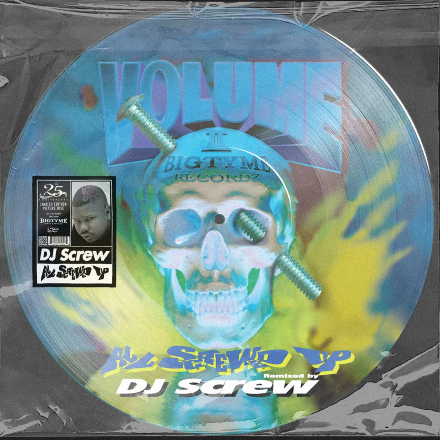 G-RAP DJ SCREW (2LP) ２枚セット Dj Screw - All Screwed Up (Volume 2) [Limited Edition Picture Disc