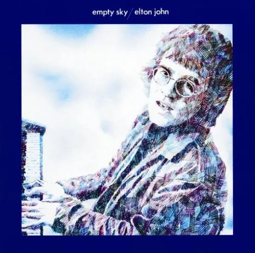 Elton John - Empty Sky vinyl record cover