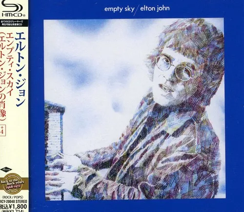 Elton John - Empty Sky vinyl record cover