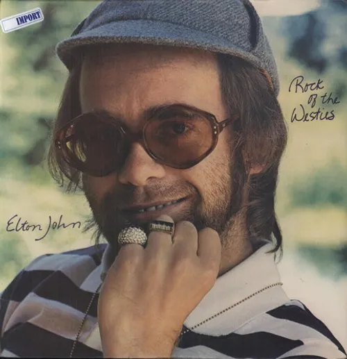 Elton John - Rock Of The Westies vinyl record cover