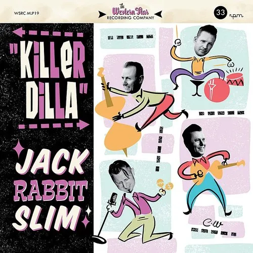 Jack Rabbit Slim - Killer Dilla (Colored 10-inch Vinyl)