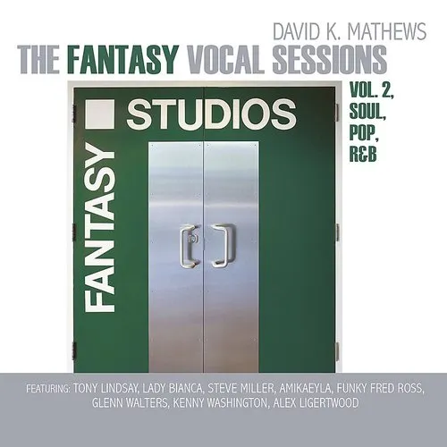 David K. Mathews - Fantasy Vocal Sessions Vol 2 vinyl record cover