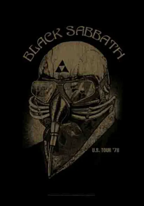 Black Sabbath - BLACK SABBATH NEVER SAY DIE POSTER FLAG 