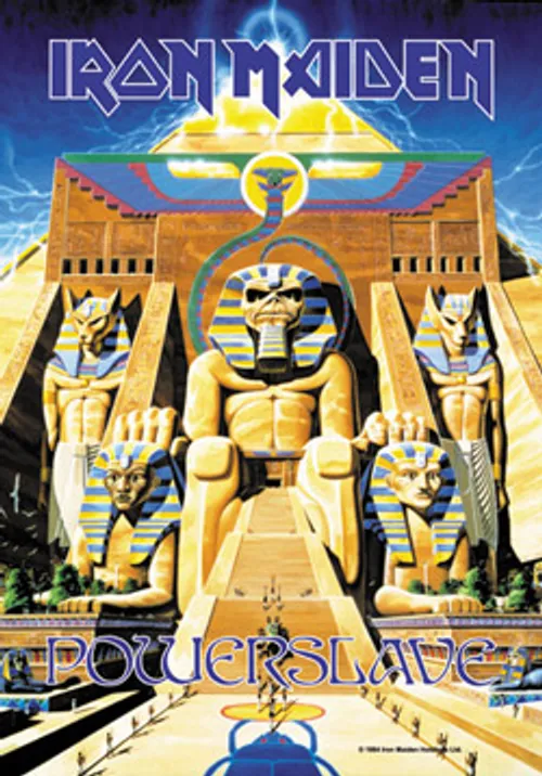Iron Maiden - IRON MAIDEN POWERSLAVE POSTER FLAG 
