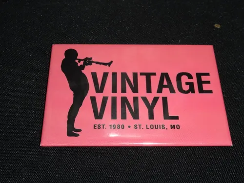 Vintage Vinyl - Vintage Vinyl Magnet-Metal