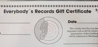 Everybodys Records - [$90.00] Gift Certificate