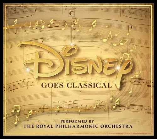 The Royal Philharmonic Orchestra - Disney Goes Classical vinyl record cover