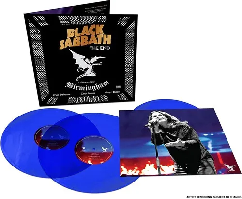 Black Sabbath - The End vinyl record cover