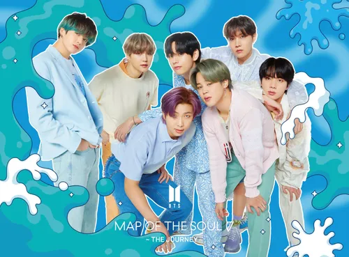 BTS - MAP OF THE SOUL: 7 – THE JOURNEY vinyl record cover