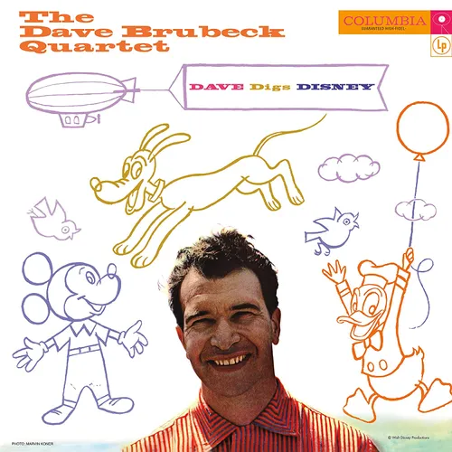 The Dave Brubeck Quartet - Dave Digs Disney [LP]