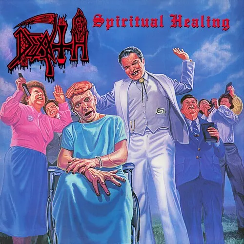 Death - Spiritual Healing vinyl record cover