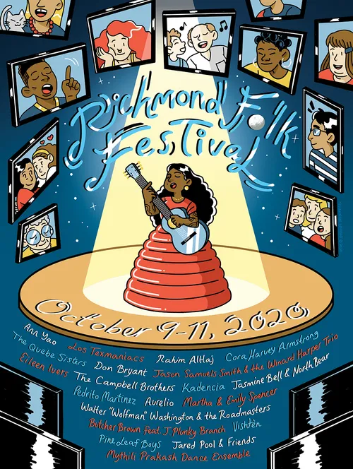 Richmond Folk Festival - 2020 Poster