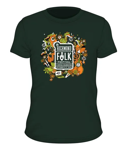 Richmond Folk Festival - 2020 T-shirt Virtual RFF 