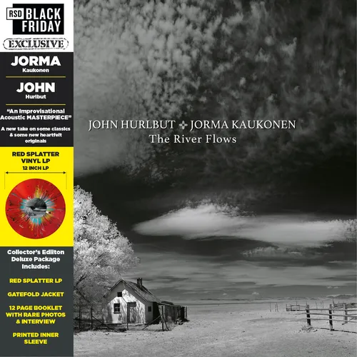 Jorma Kaukonen & John Hurlbut - The River Flows vinyl record cover