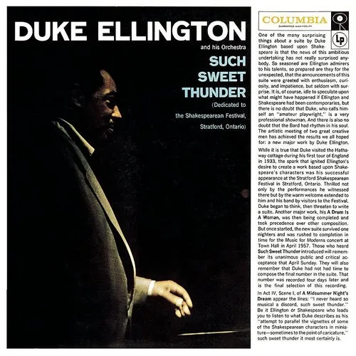 Duke Ellington - Such Sweet Thunder vinyl record cover