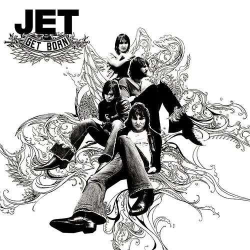 Jet - Get Born vinyl record cover