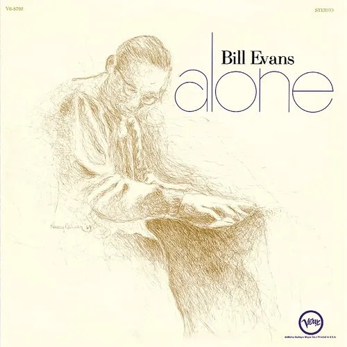 Bill Evans - Alone (Again) vinyl record cover