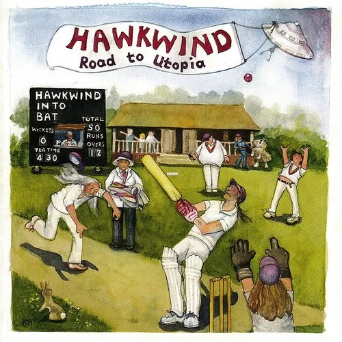 Hawkwind - Road To Utopia (Gate) vinyl record cover