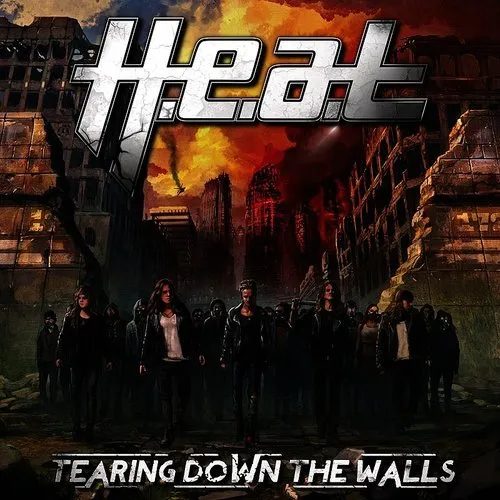 Heat - Tearing Down the Walls vinyl record cover