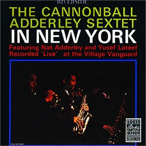 Cannonball Adderley - In New York (Jpn) vinyl record cover