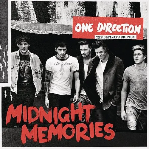 One Direction - Midnight Memories vinyl record cover