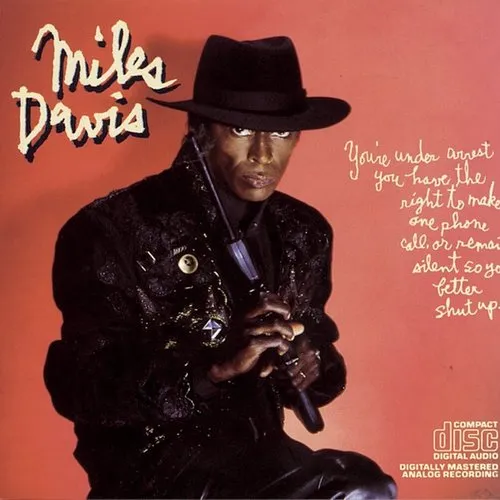 Miles Davis - You're Under Arrest vinyl record cover